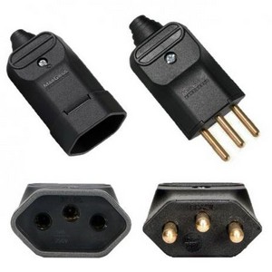 Plug 3 pinos chatos